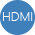 支持HDMI接口是一种数字化视频/音频接口技术，适合影像传输的专用型数字化接口，其可同时传送音频和影像信号，最高数据传输速度为4.5GB/s。