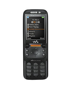 索尼爱立信W850i(黑)图片