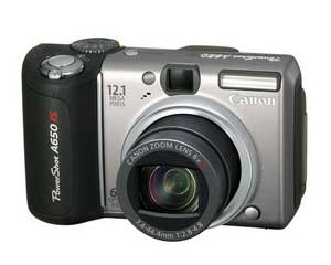 PowerShot A650 IS