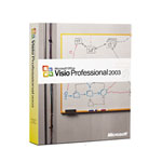 微软Visio 2003简体中文专业版彩包装产品