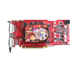 斯巴达克HD3850 1G DDR2 图片