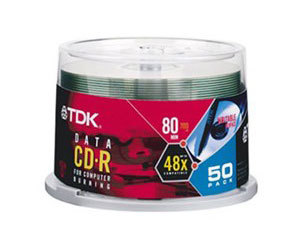 TDK CD-R50Ƭװ (48X)ͼƬ
