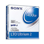 SONY LTO Ultrium 2 200GB-400GB Ŵ LTX200G