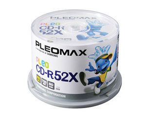PLEOMAX R80X5250PC (PLEO CD-R/52X/50ƬͰװ)ͼƬ