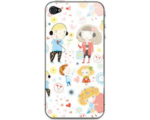 【SkinAT iPhone4\/4s手机背面贴纸 贴膜 恋爱的