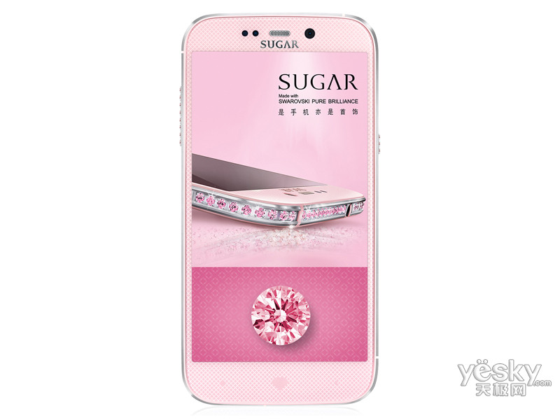 【图】SUGAR 手机优雅版 粉色图片欣赏,4648987,天极网产品库