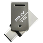 PNY DULEY 双头USB 3.1 OTG手机U盘(128GB) U盘/PNY