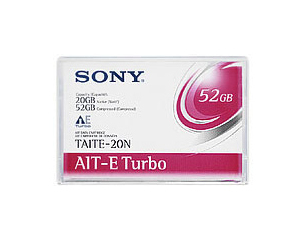 索尼SONY TAITE-20N AIT-E Turbo 20GB-52GB 磁带