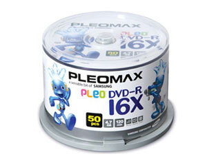 PLEOMAX DXG47650PK (ɫ PLEO DVD-R/16X/50ƬͰװ)