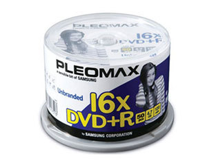PLEOMAX DXP47650UK (DVD+R/16X/50ƬͰװ)