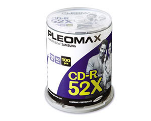 PLEOMAX R80X5200CK (CD-R/52X/100ƬͰװ)