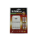 SSK���4�� ��׼����������װ 2500mAhx 4 ���/SSK���