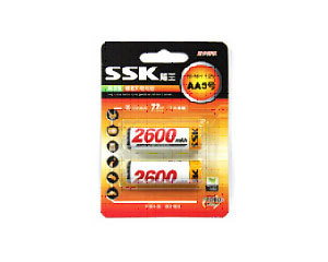 SSK���������AAA 2600mAh x 2