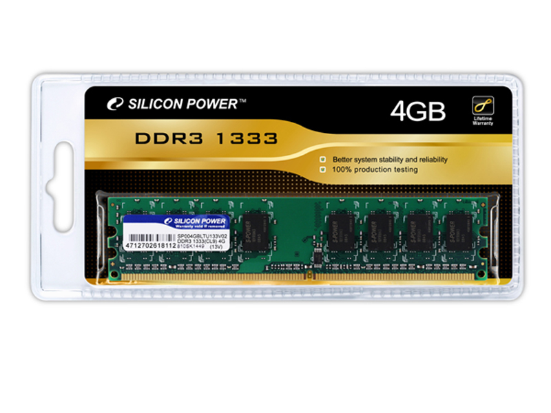 ӱͨ2GB DDR3 1333(SP002GBLTU133V02)