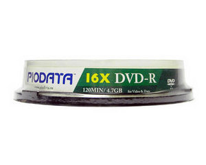 PIODATA PIODATA 16 DVD-R (10Ƭװ)