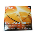 TDK 9.4GB ϻʽDVD-RAM¼(Ƭװ) Ƭ/TDK