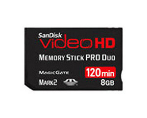����SanDisk Video HD Memory Stick PRO Duo(8GB)ͼƬ