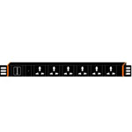 ��ʢ ����6λPDU�������10A(AS-1U-M6) PDU��Դ������/��ʢ