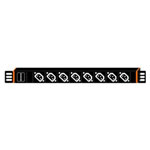 ��ʢ ����C13 8λPDU�������16A(AS-1U-C8T) PDU��Դ������/��ʢ