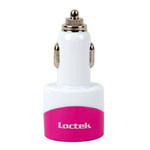 �ָ�I-CAR01R ipad/iphone4˫USB���س���� õ��ɫ ƻ�����/�ָ�