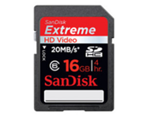 Extreme HD Video SDHC Class6(16GB)