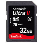 Ultra II SDHC Class4(32GB)