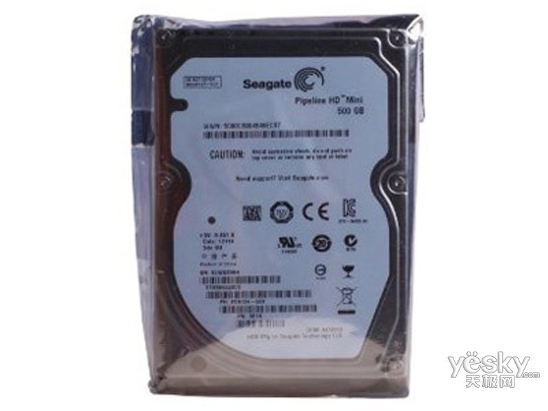 ϣ��Pipeline HD Mini 500GB 5400ת 8MB SATA2(ST9500323CS)