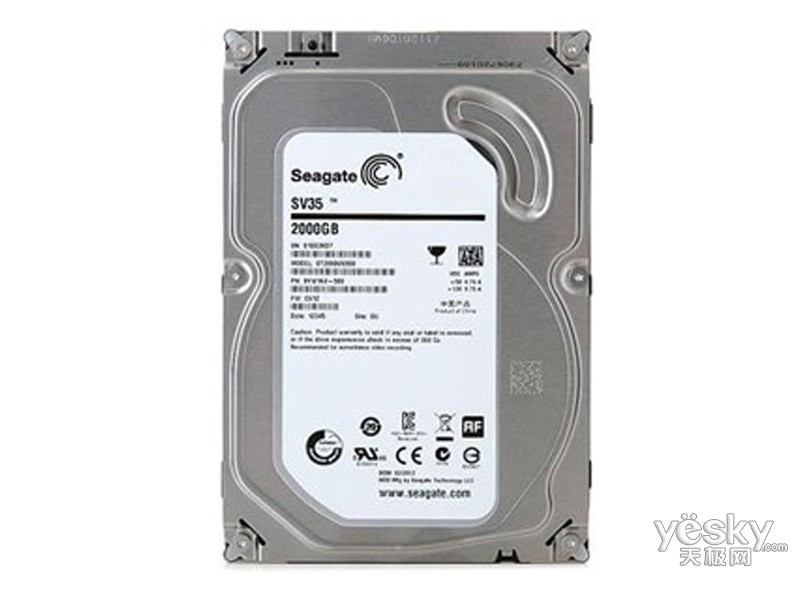 ϣ��SV35.5 Series 2TB 7200ת 64MB SATA3(ST2000VX000)