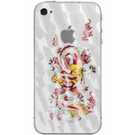 ����iphone4/4S 3D����˫����Ĥ JY009 �ֻ����/����