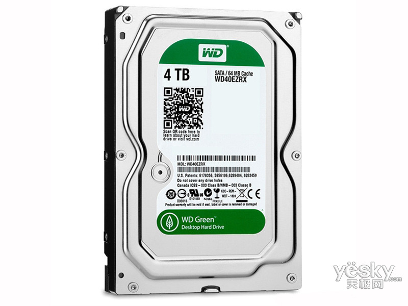 ��������4TB 64MB SATA3 ����(WD40EZRX)