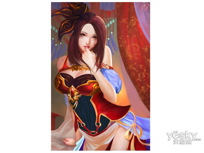 手机游戏《美姬爱作战》