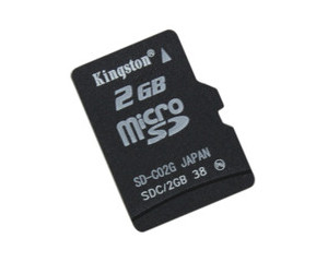 金士顿 Micro SD/TF卡 Class4(2GB)