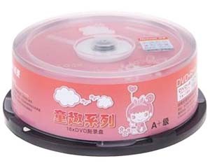 纽曼童趣系列DVD+R 16速 4.7G(25片桶装)