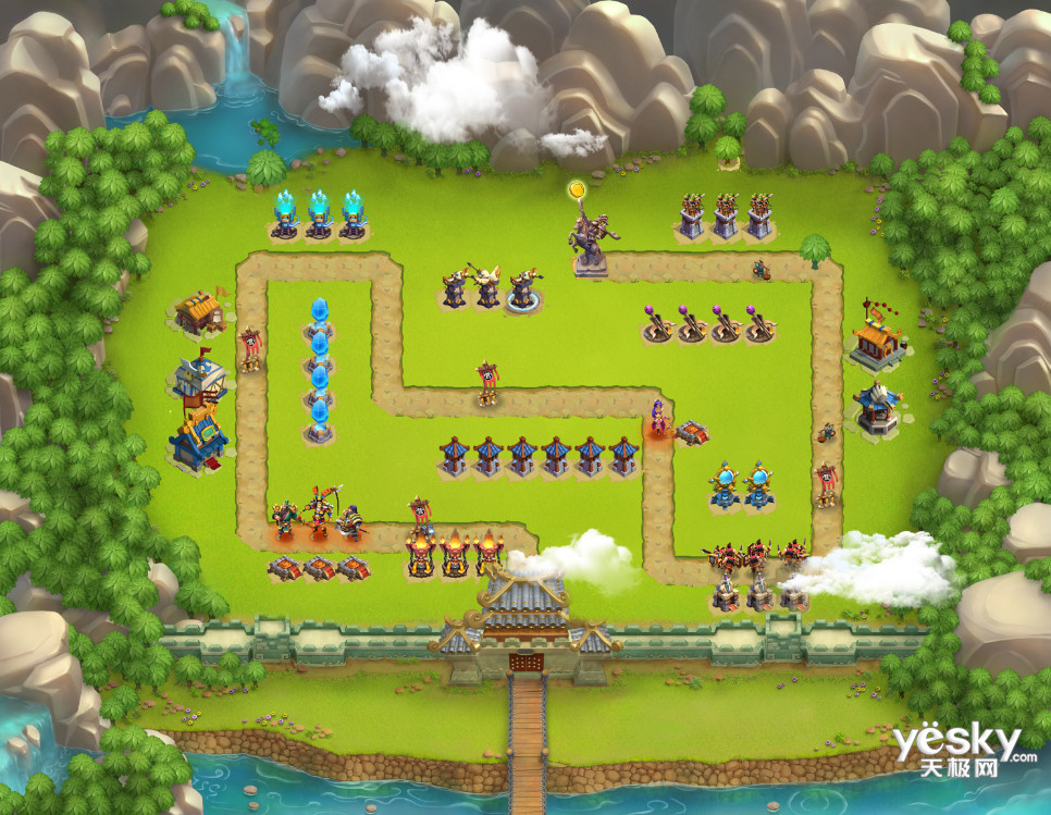 手机游戏《帝国塔防3》