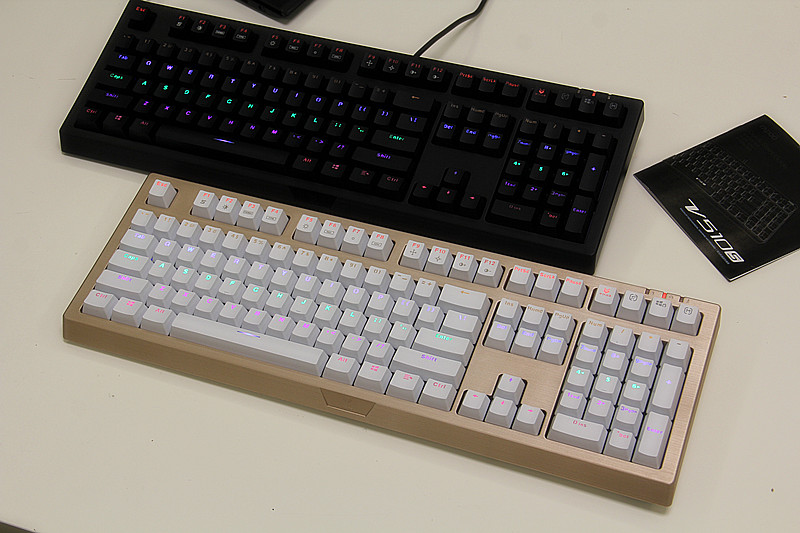 雷柏v510s混彩背光防水全无冲机械键盘