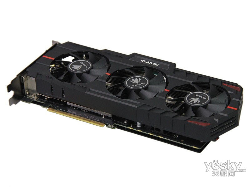 显卡 七彩虹 七彩虹igame760 烈焰战神x-2gd5 top 图片 整体外观