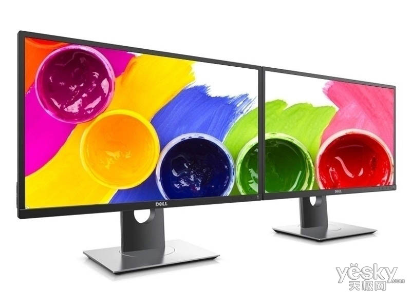 液晶显示器 戴尔 戴尔24系列 p2417h 图片 整体外观戴尔24系列 p2417h