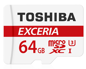 ֥EXCERIA M302 microSDHC UHS-I(64GB)