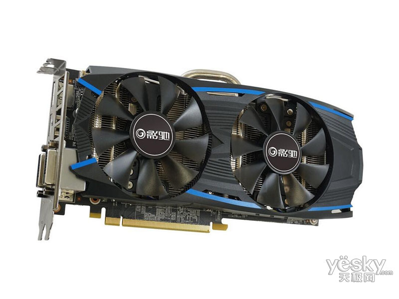 【图】影驰geforce gtx 1060黑将_整体外观 _图1-天极产品库