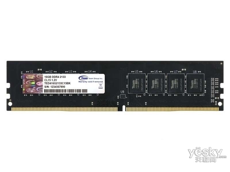 ʮƼ16GB DDR4 2133(TED416G2133C15BK)