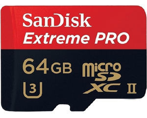 闪迪Extreme Pro microSDXC UHS-II(64GB)图片