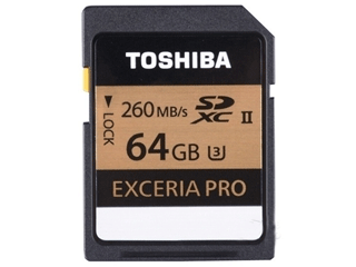 ֥EXCERIA PRO UHS-II SDXC(64GB)