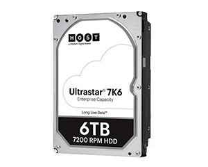 HGST Ultrastar 7K6 6TB/7200ת/256MB