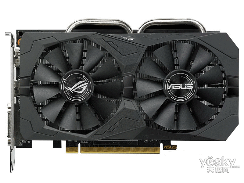 华硕rx560-4g-evo-gaming 整体外观 第4张(共4张)