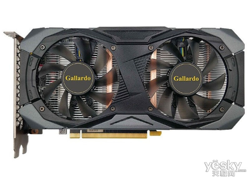 显卡 万丽 万丽gtx 1660 6g oc gallardo 图片 整体外观万丽gtx 1660