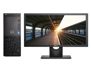 戴尔成铭 3988(i5 9500/4GB/256GB+1TB/集显/DVDRW/23.8LCD)