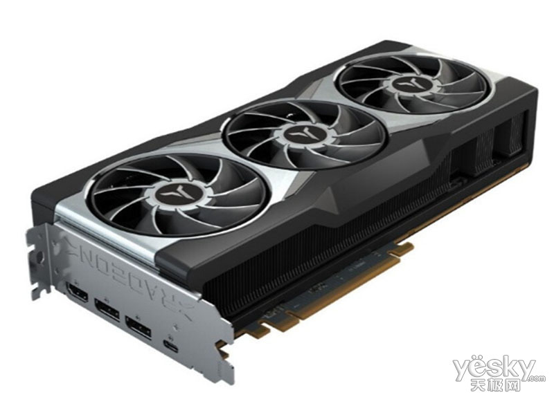 盈通radeon rx6800xt-16g 豪华版 整体外观 第3张(共6张)