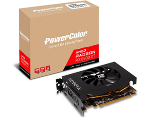 ѶPowerColor AMD Radeon RX 6500 XT ITX 4GB GDDR6