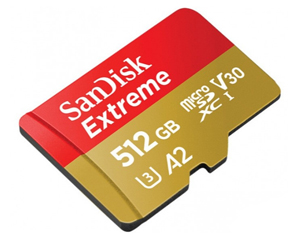 Extreme MicroSDXC UHS-I A2(512GB)