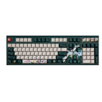 阿米洛VM108问鹤三模版机械键盘/浅红轴 键盘/阿米洛
